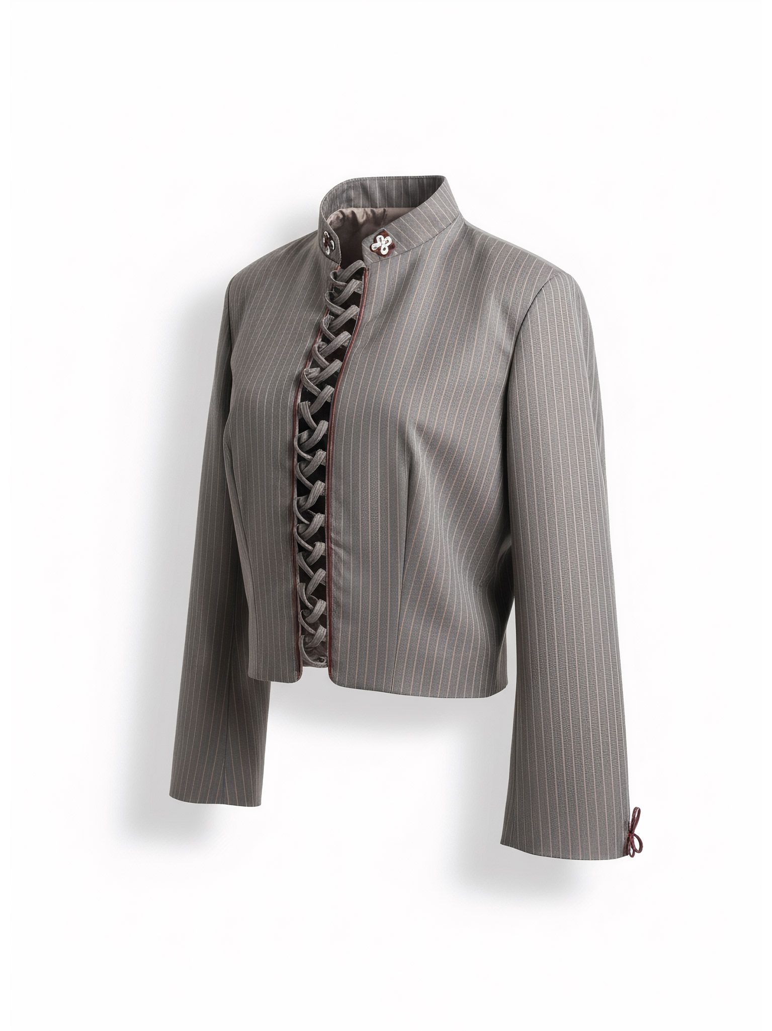 Zede Fashion - WINONA - Veste col mao & pantalon hakama